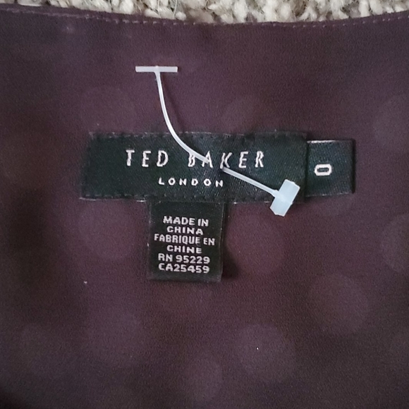 Ted Baker silk cami, size 0 - Picture 6 of 8